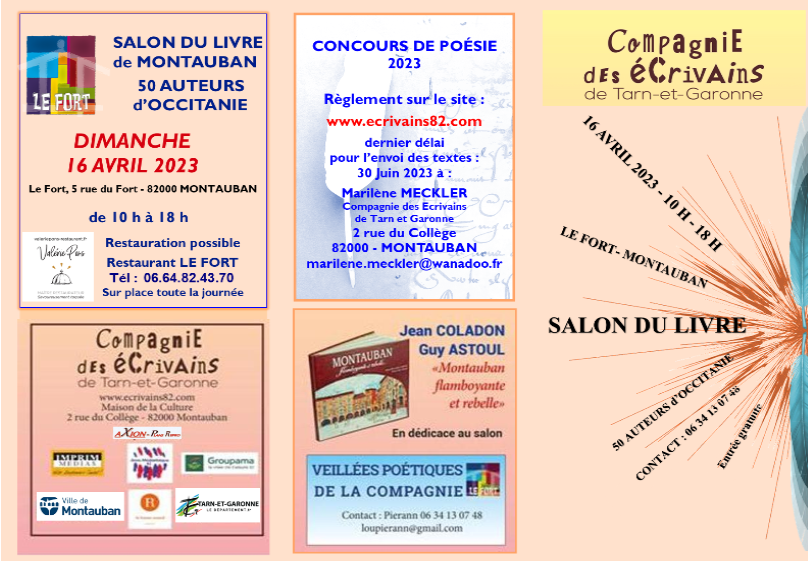 Salon du livre - Montauban - 2023