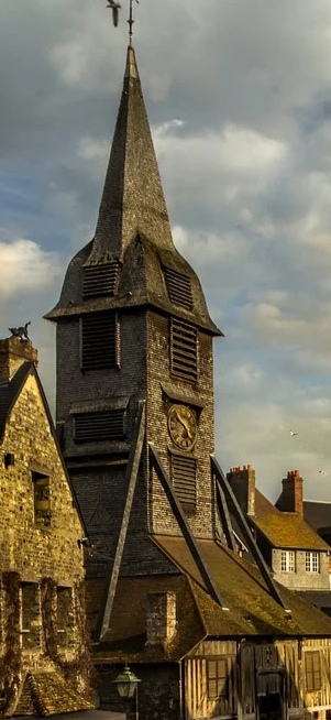 Honfleur clocher Sainte-Catherine