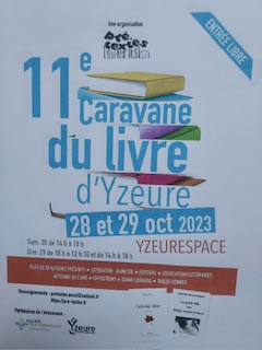 La caravane du livre se tient à Yzeure ce week-end 