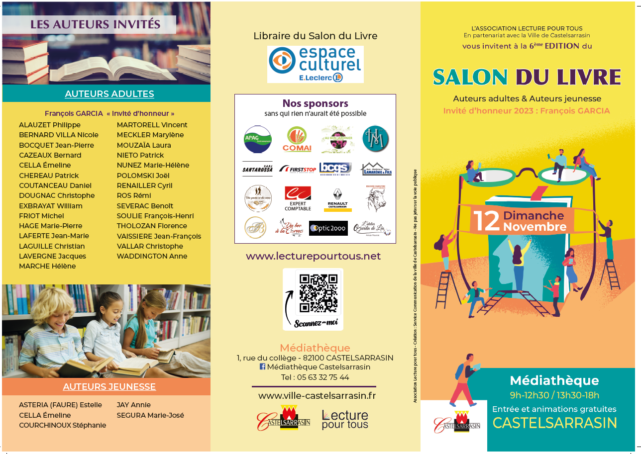 Programme du Salon