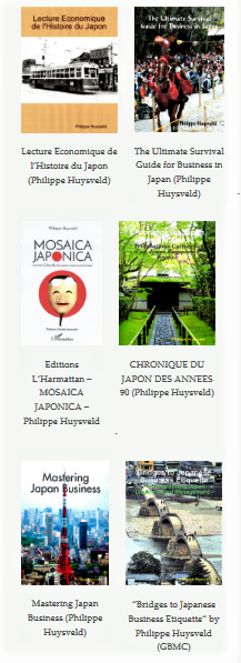 Livres "Japan series" par Philippe Huysveld