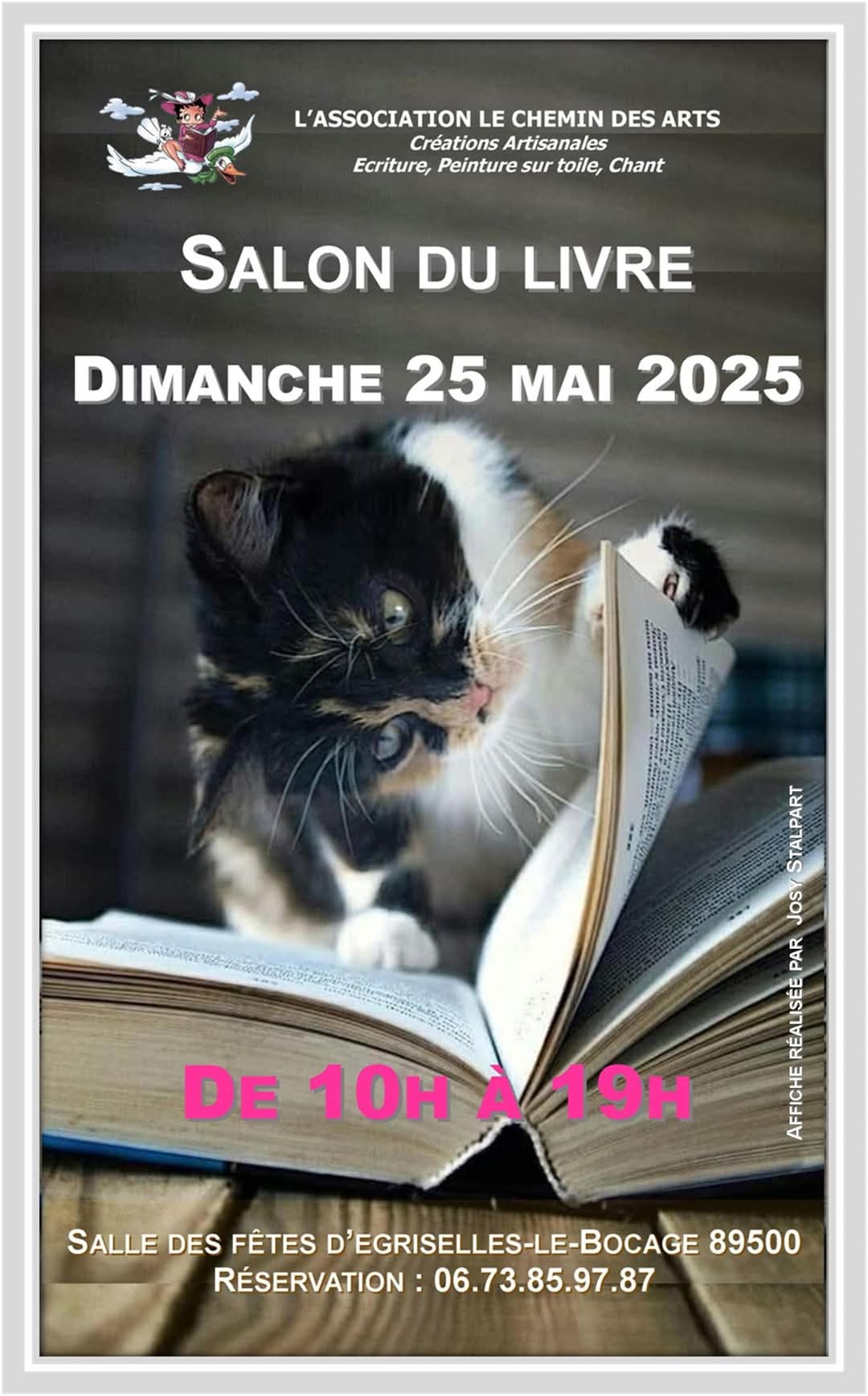 Salon d'Egriselles le Bocage le 25 mai 2025