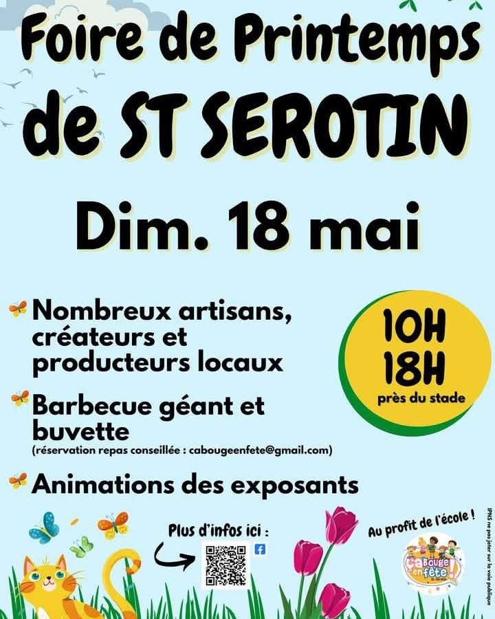 Fete printemps St Sérotin 