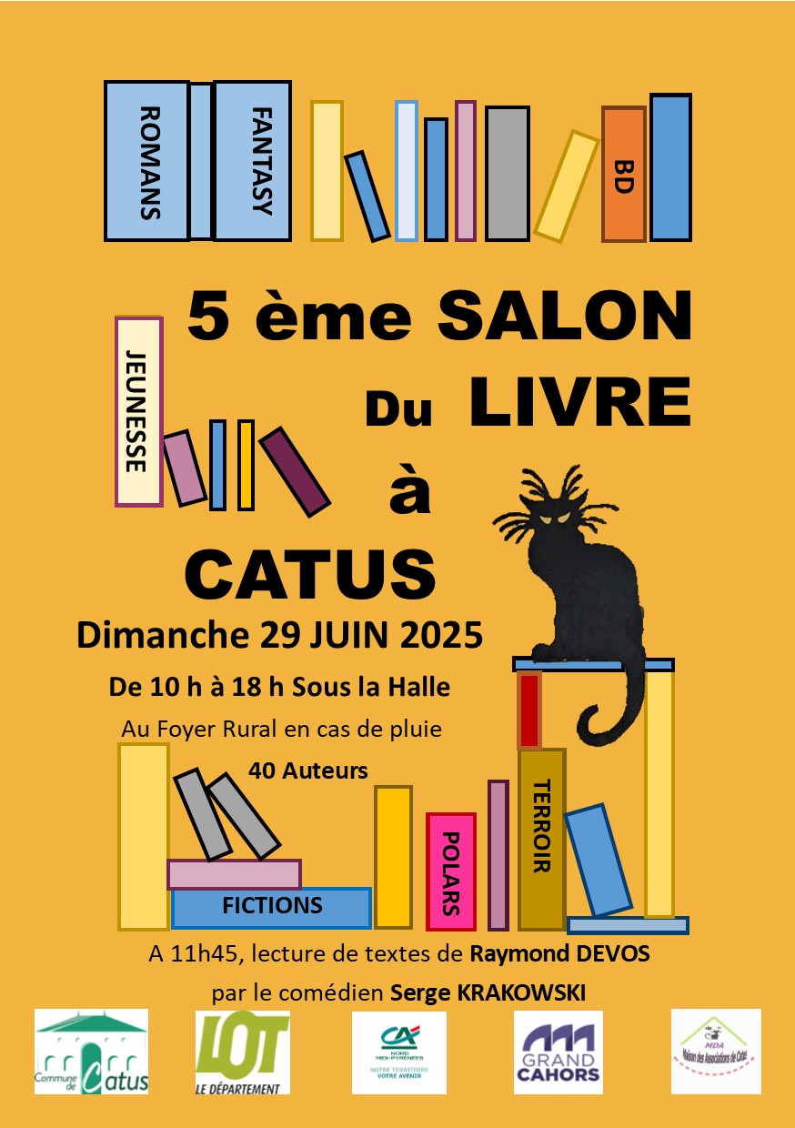 Salon du livre de Catus (Lot)