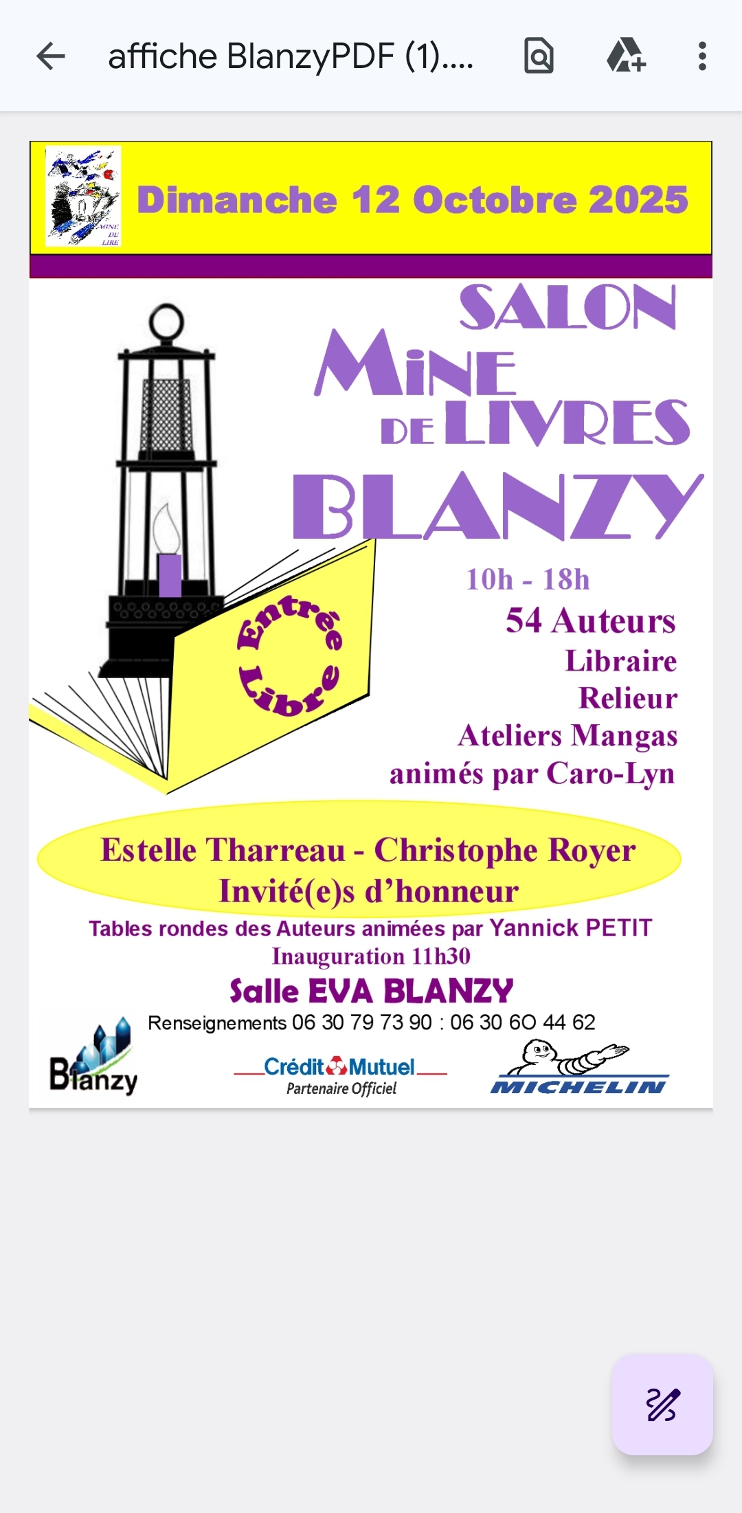 Salon du livre de blanzy (71)