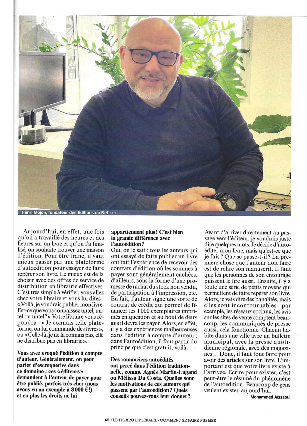 entretien le figaro 2